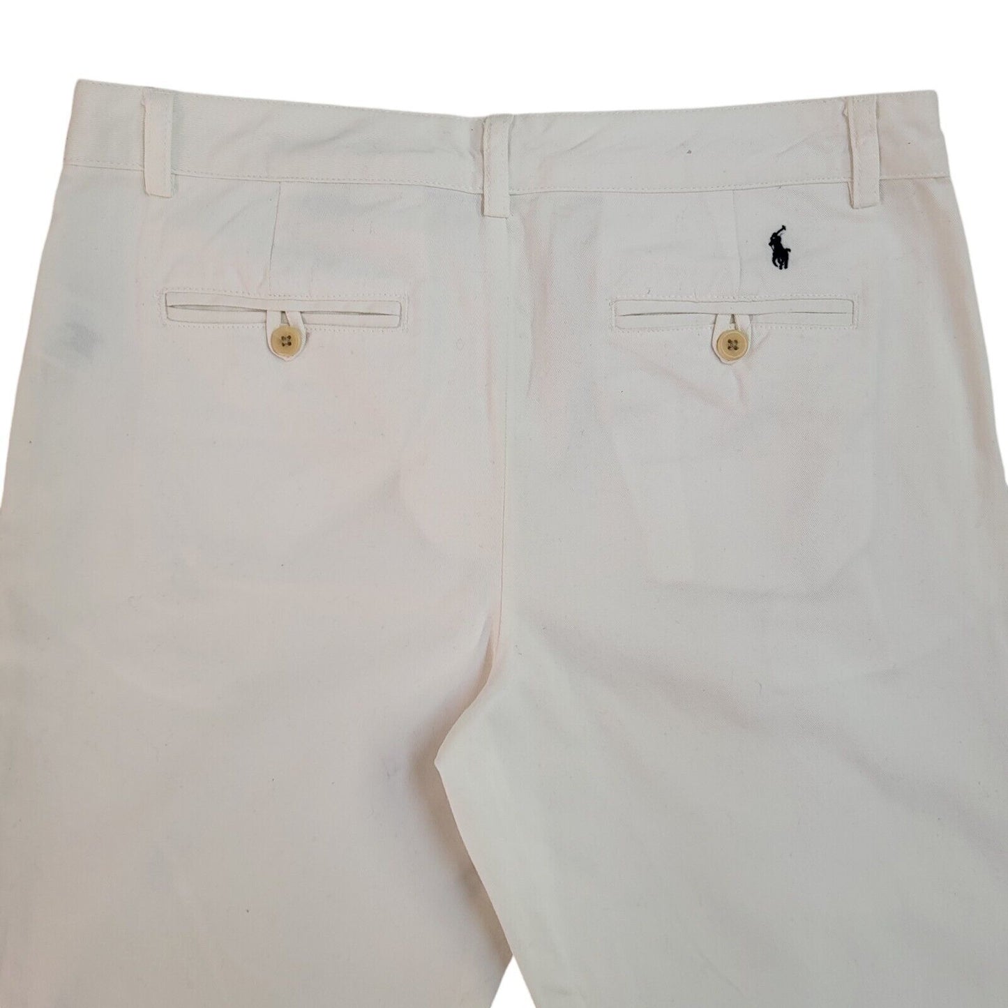 Polo Ralph Lauren Vintage 90's White Tapered Trousers Boys XL  W30 L34