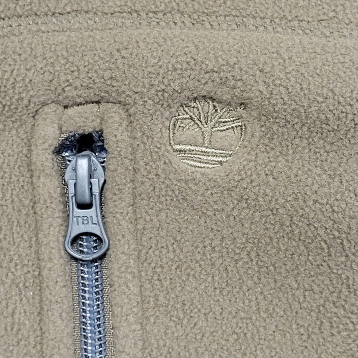 Timberland Performance Khaki Hiking Fleece Jacket Uk Men's Size Small