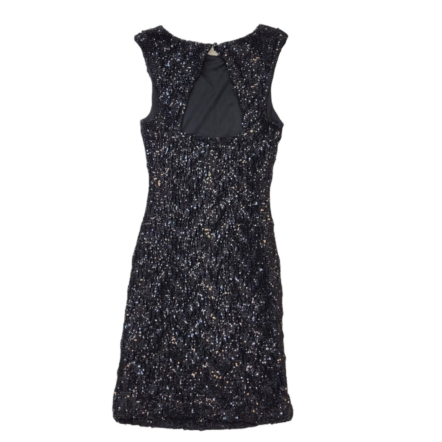 Jane Norman Y2KBlack Sequin Dress UK 10