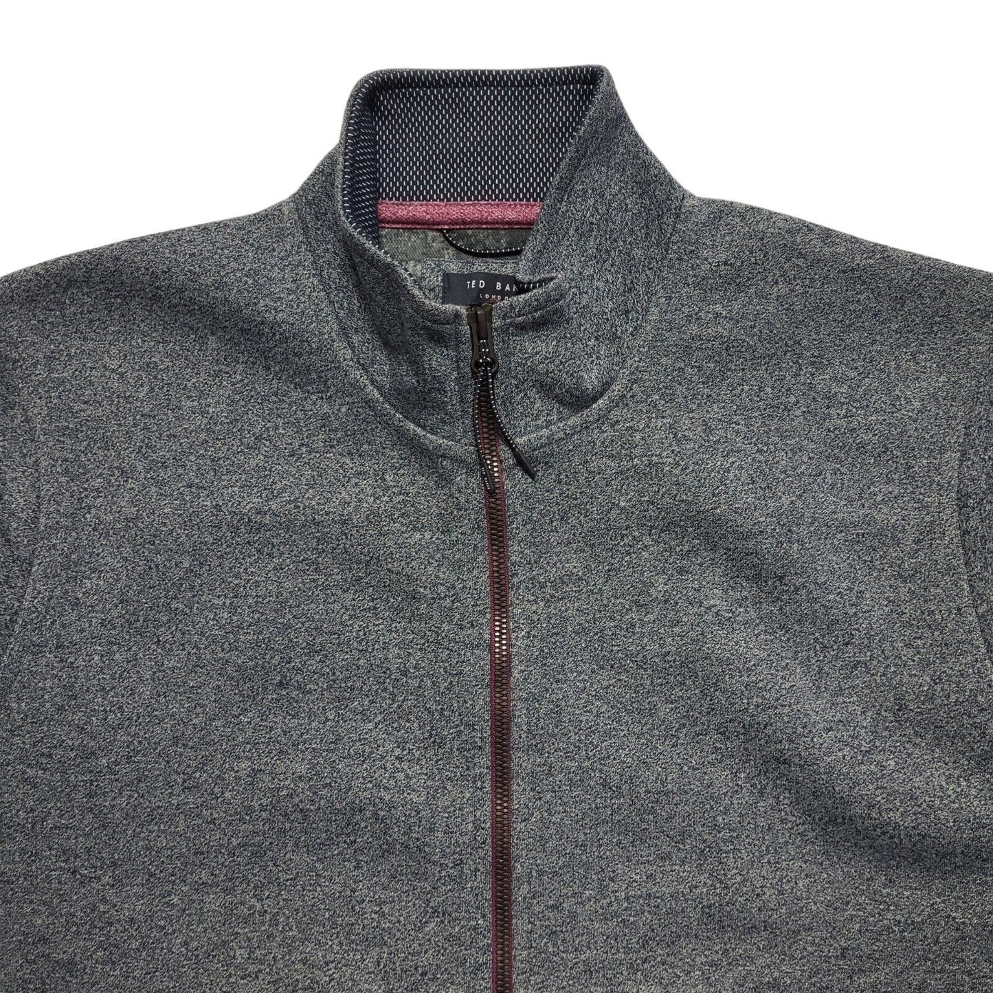 Ted Baker Blue Zipped Jacket Uk Men's Size Large