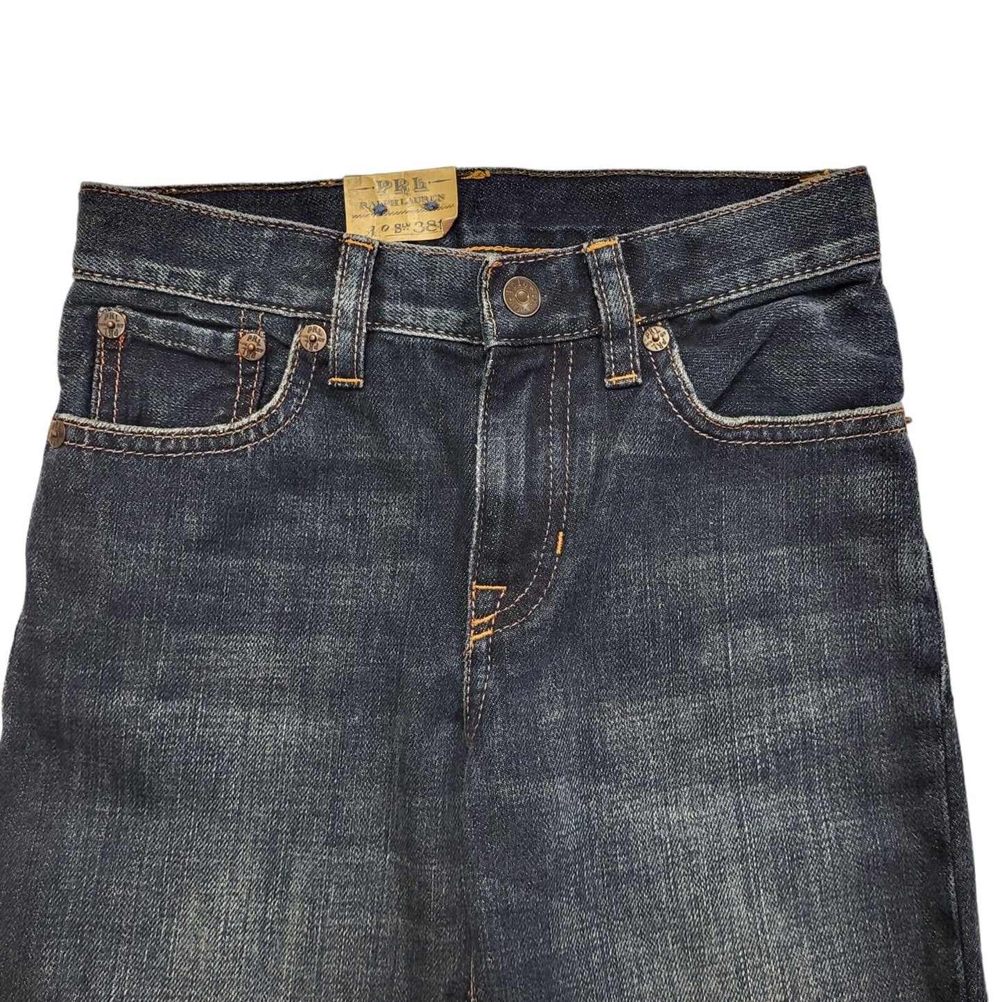 Ralph Lauren 90s Dark Blue Straight Leg Denim Jeans Boy's Age 6 W22 L21