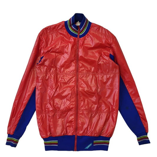 Decathlon 80s Vintage Red & Blue Zipped Jacket Women's Size 14