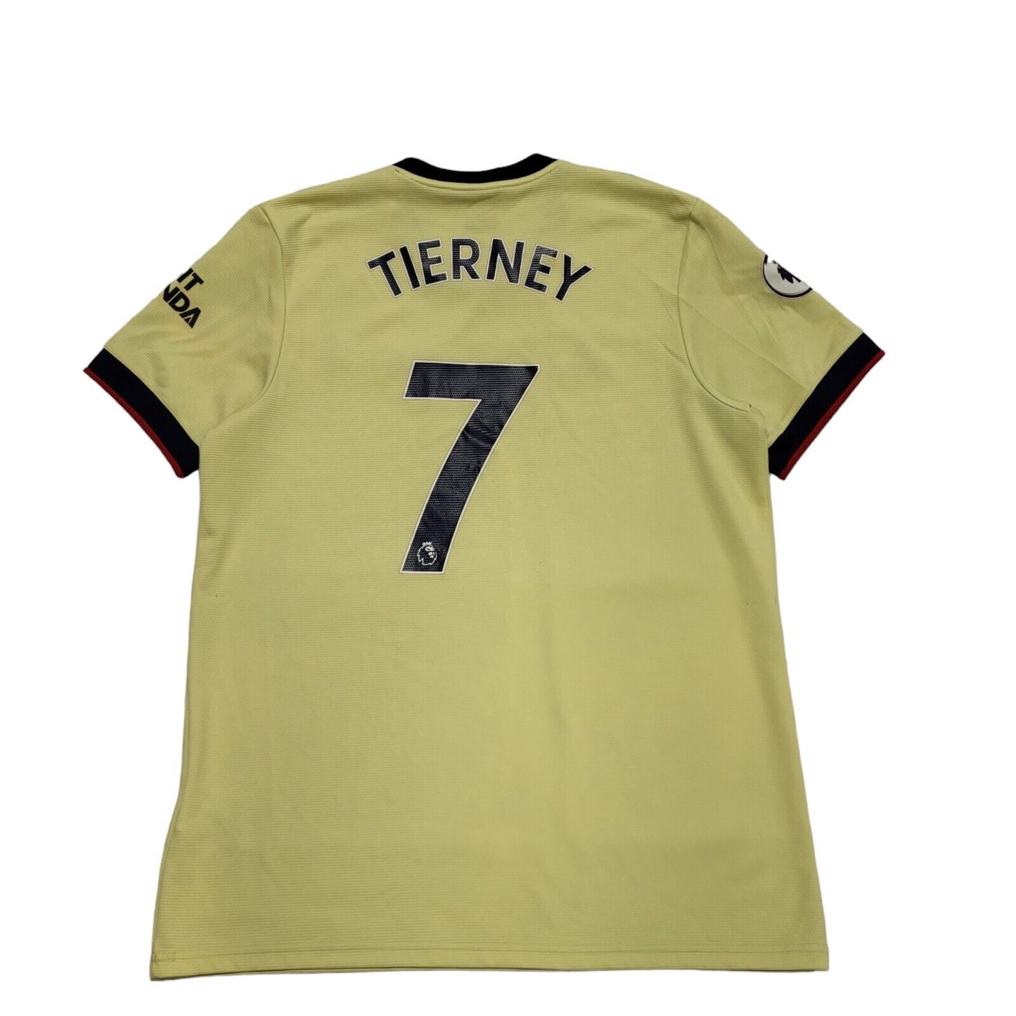 Adidas Arsenal 2021-22 Away Shirt Tierney No 7 Football Shirt Uk Men's Size XL