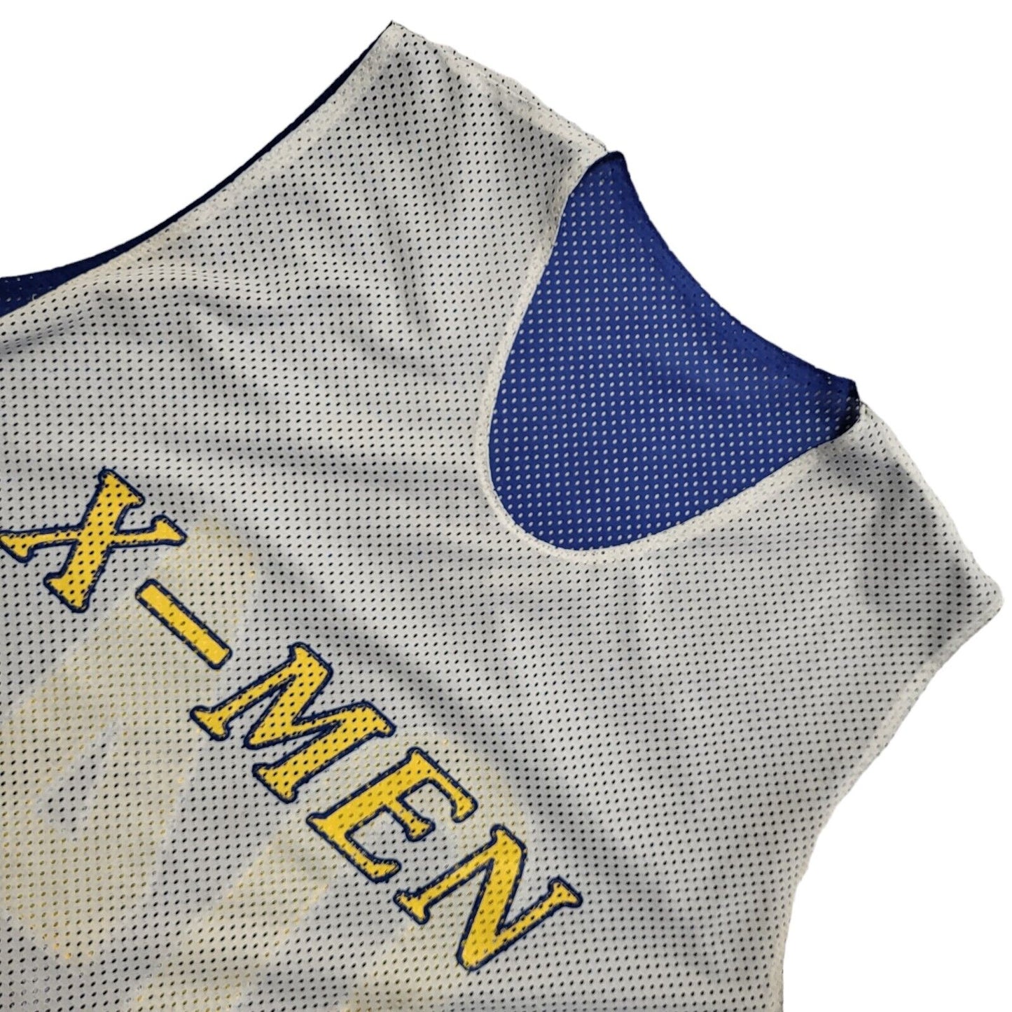 X-Men Vintage Y2K Blue Reversible No 04 Vest Top Men's Size M