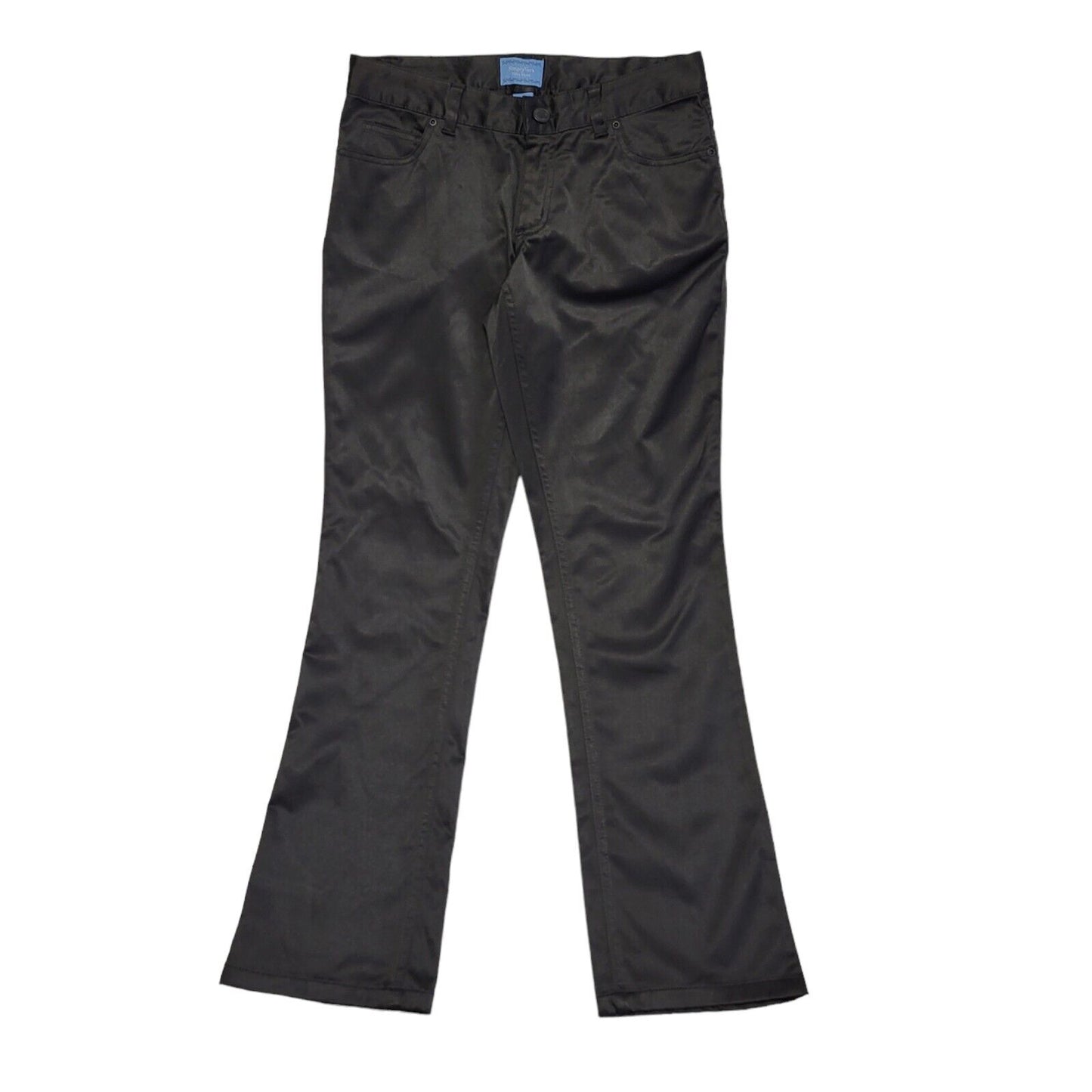 Vera Wang Vintage 90's Black Straight Leg Trousers Uk Women's Size 10/12 W29 L30