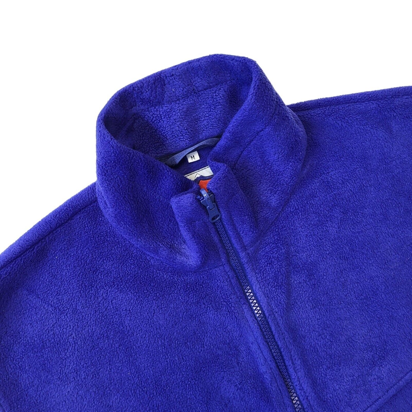 Climate 380 Blue High Neck Full Zip Gilet Fleece Men's Size M