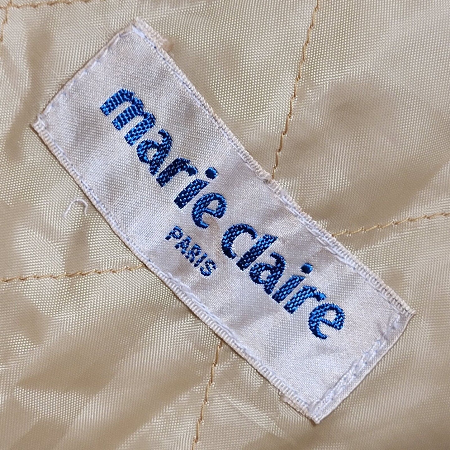 Marie Claire Yellow 80s Vintage Button Jacket Uk Women's Size 16