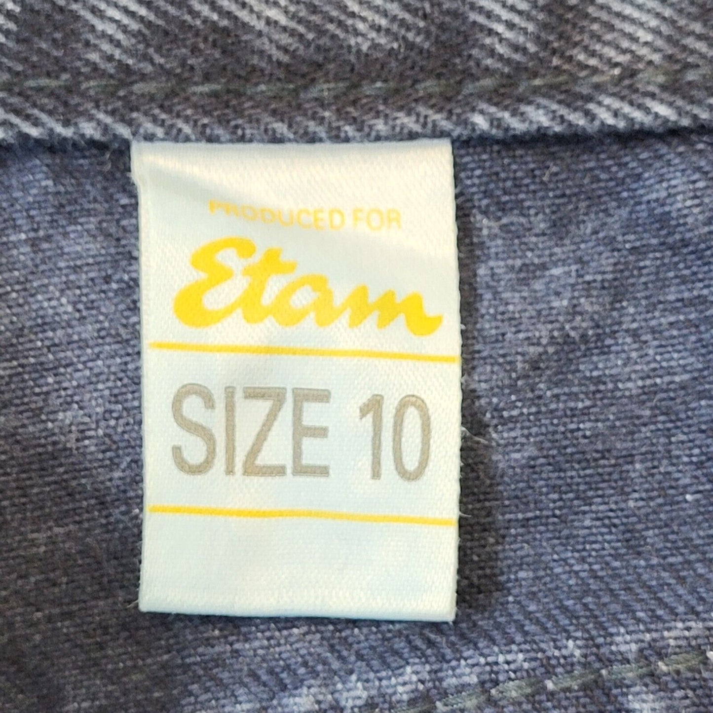 Etam 90s Vintage Dark Blue Tapered Denim Jeans Women's Size 10 W28 L30