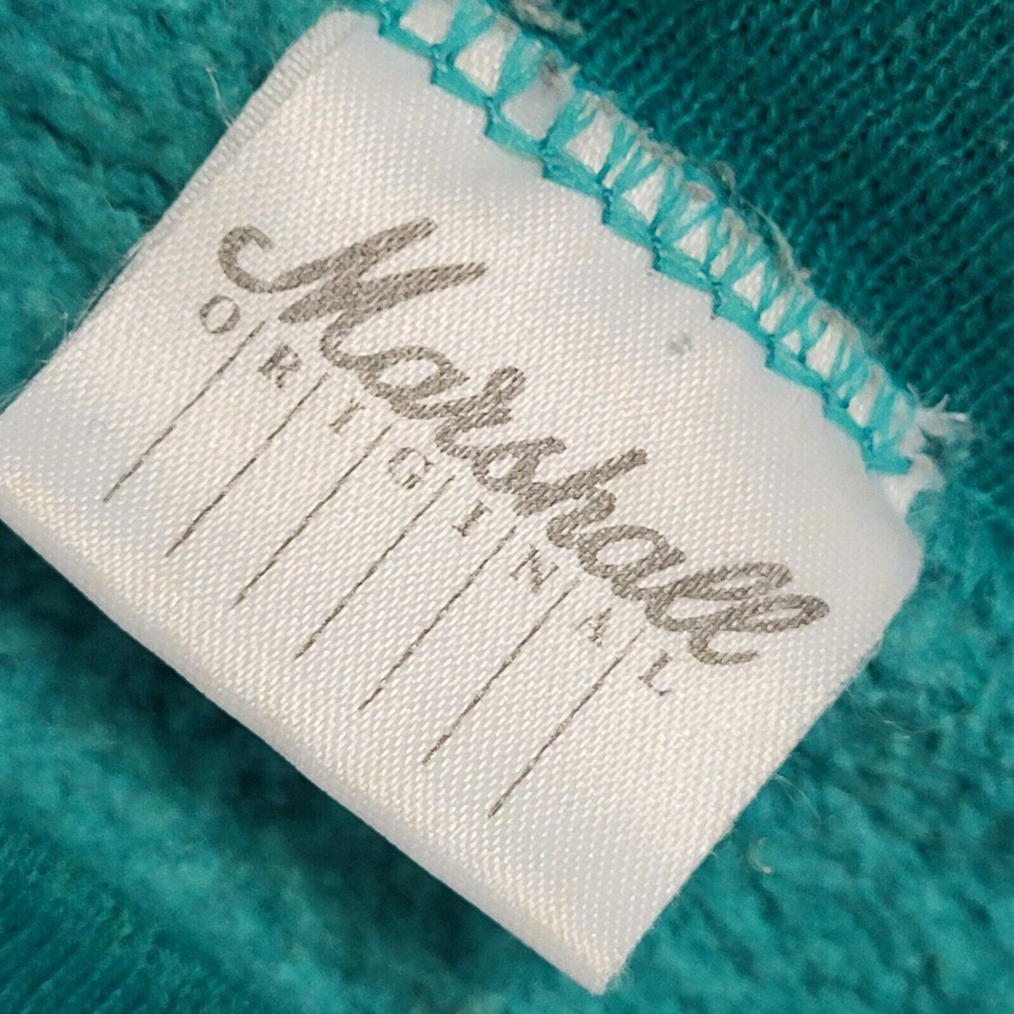Marshall 80's Green Crew Neck Sweatshirt Uk Men's Size XL