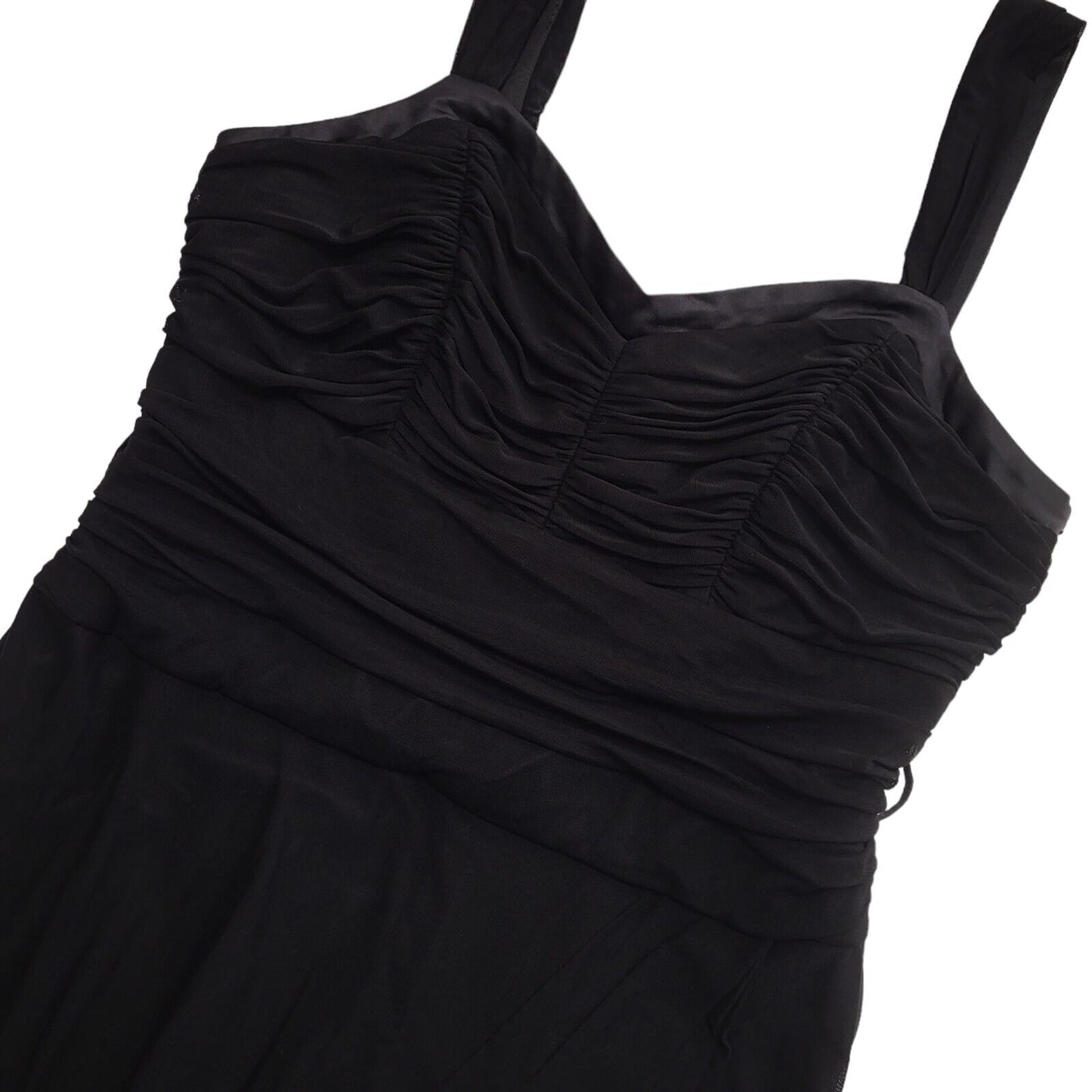 Next 90s Vintage Black Sleeveless Party Dress Women's Size 14