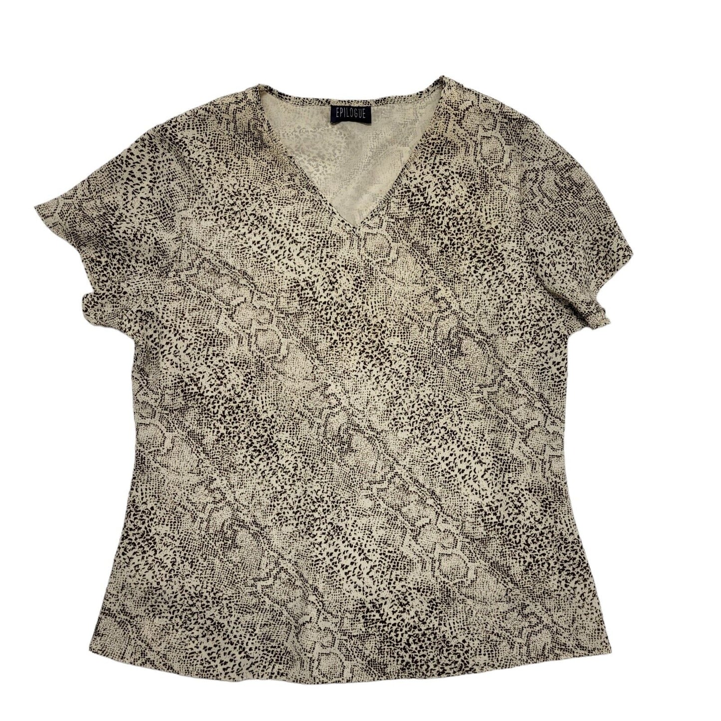 Epilogue Y2K Snake Print Skirt & Top Womens UK Size 12