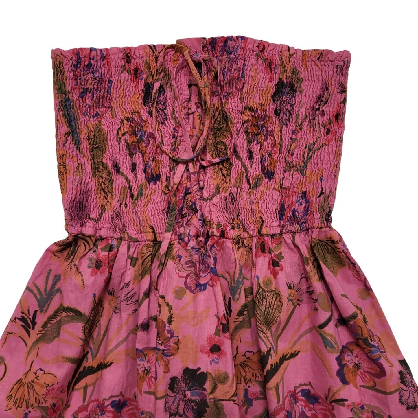 Band Of Gypsies Y2k Pink Sleeveless Strap Dress Uk Women's Size 10