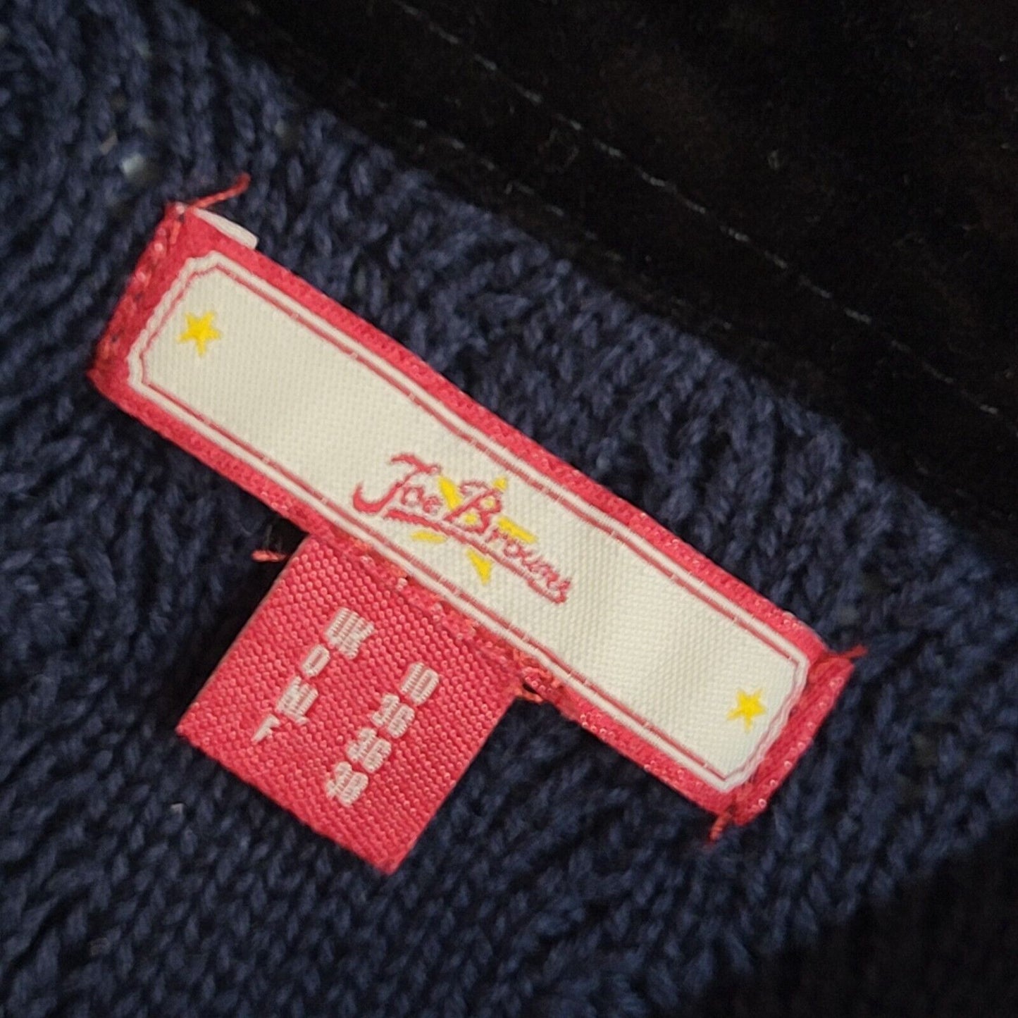 Joe Browns Vintage 90's Navy Blue Button Cardigan UK Women's Size 10