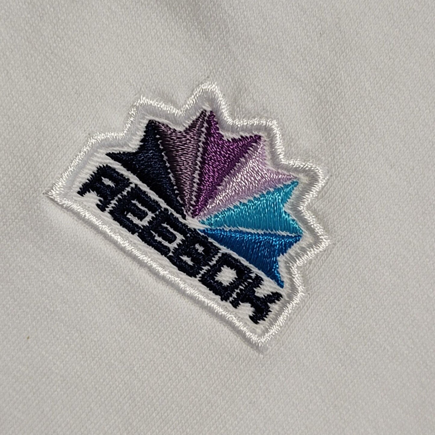 Reebok Vintage Y2K White Drawstring Hoodie Women's Size M