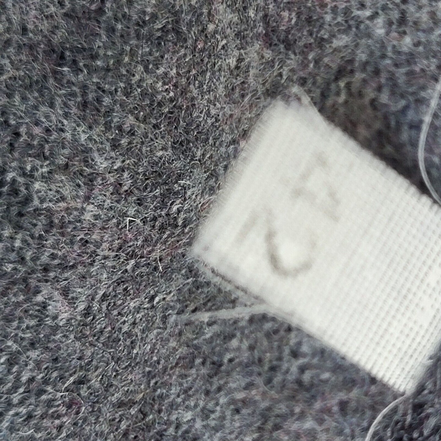 Lambtex Grey Vintage 90's Jumper UK Women's Size 14