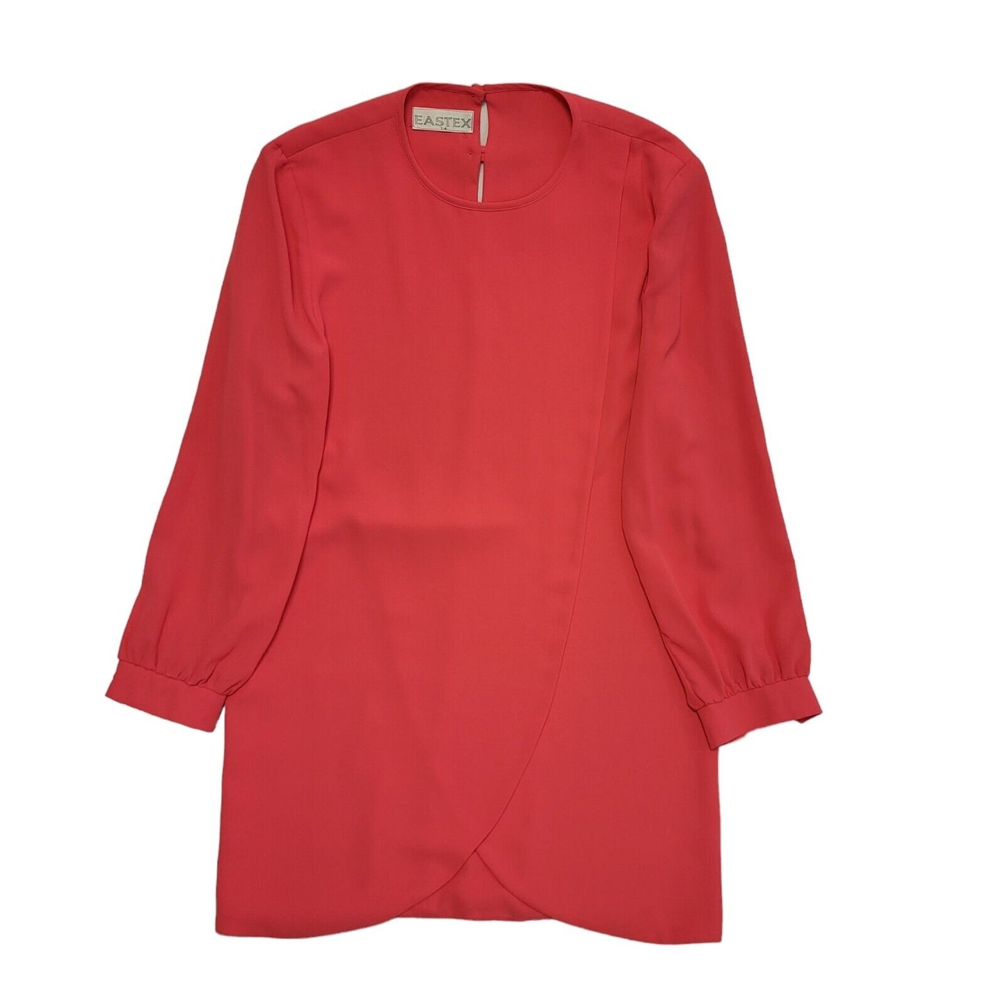 Eastex Vintage 90's Pink  Long Sleeve Blouse Womens UK 14