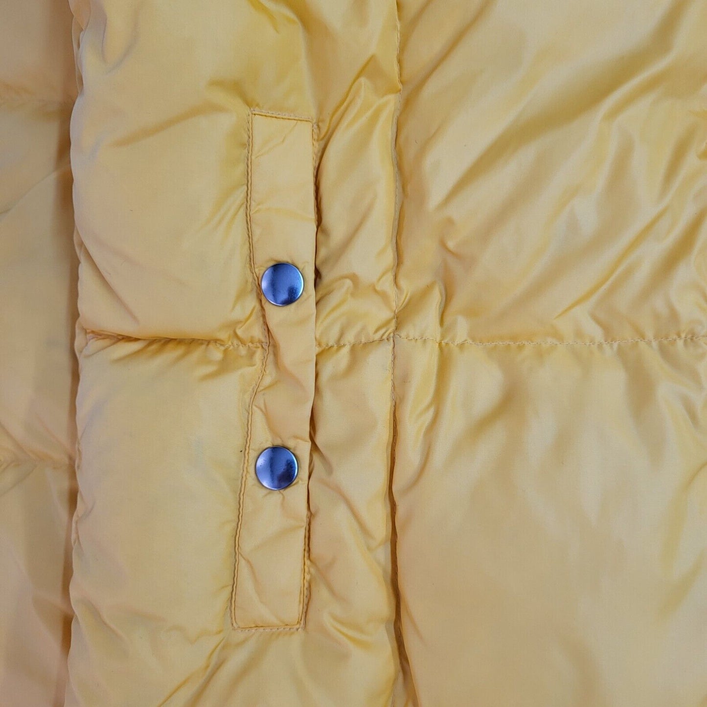 American Scene Vintage 90's Yellow Full Zip Hooded Jacket UK Men's Size S