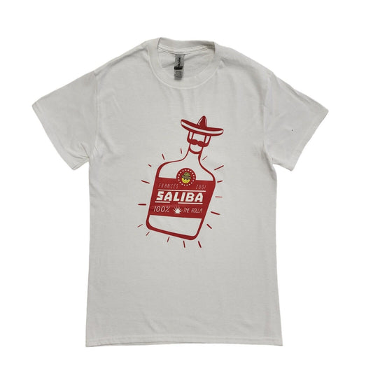 Gildan Vintage Y2K White France 2001 Saliba Short Sleeve T-Shirt Womens UK S