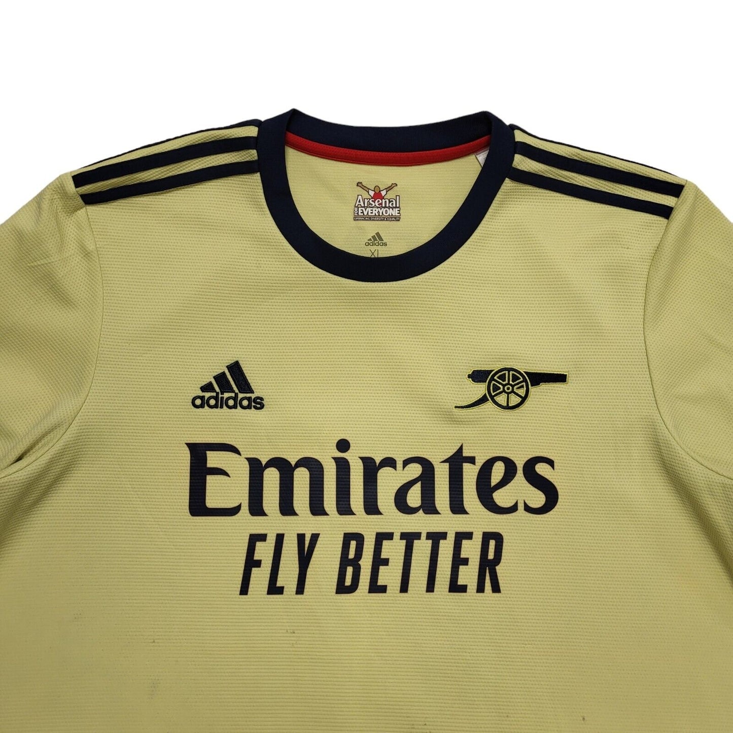 Adidas Arsenal 2021-22 Away Shirt Tierney No 7 Football Shirt Uk Men's Size XL
