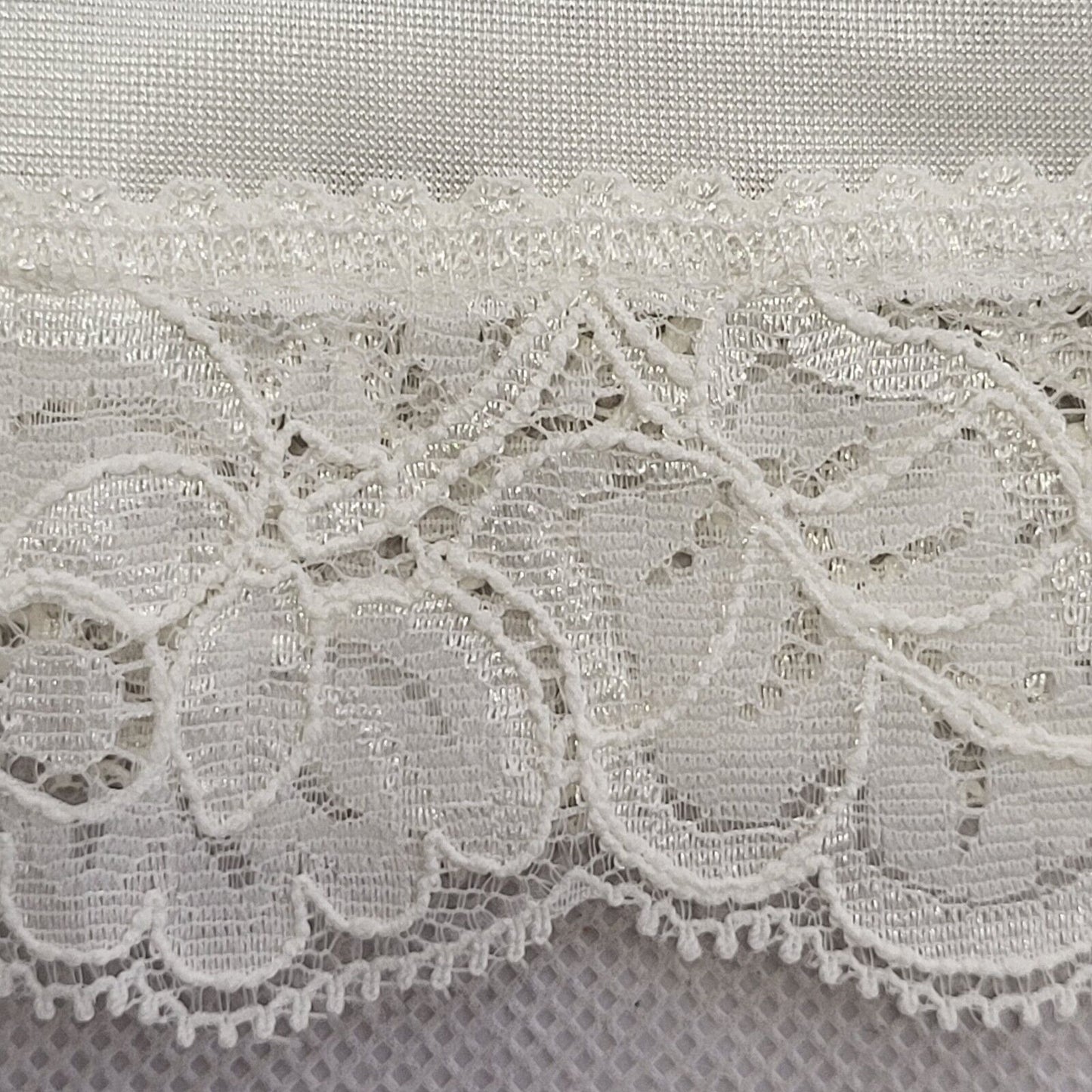 Marks and Spencer Vintage 80's Cream Slip Skirt Womens UK 18 W36