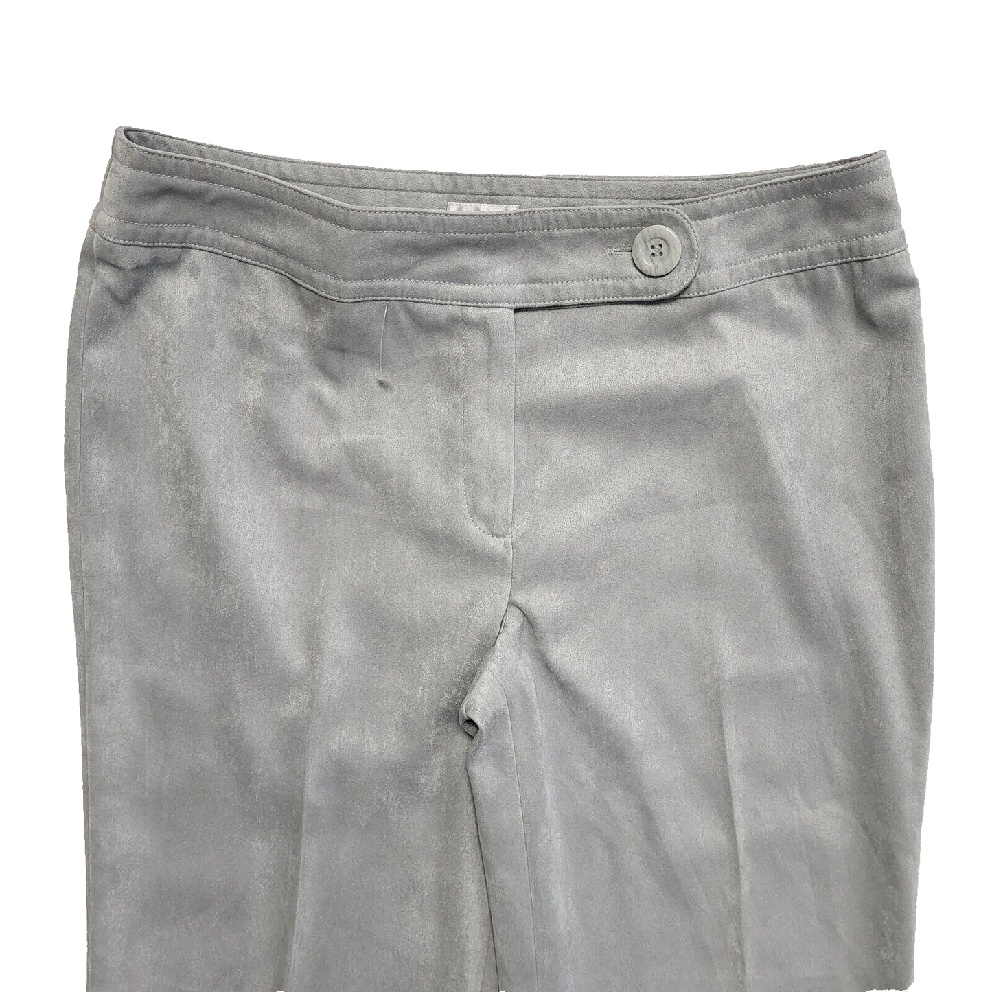 Next Vintage 90's Grey Bootcut Velvet Trousers Uk Women's 12 W30 L30