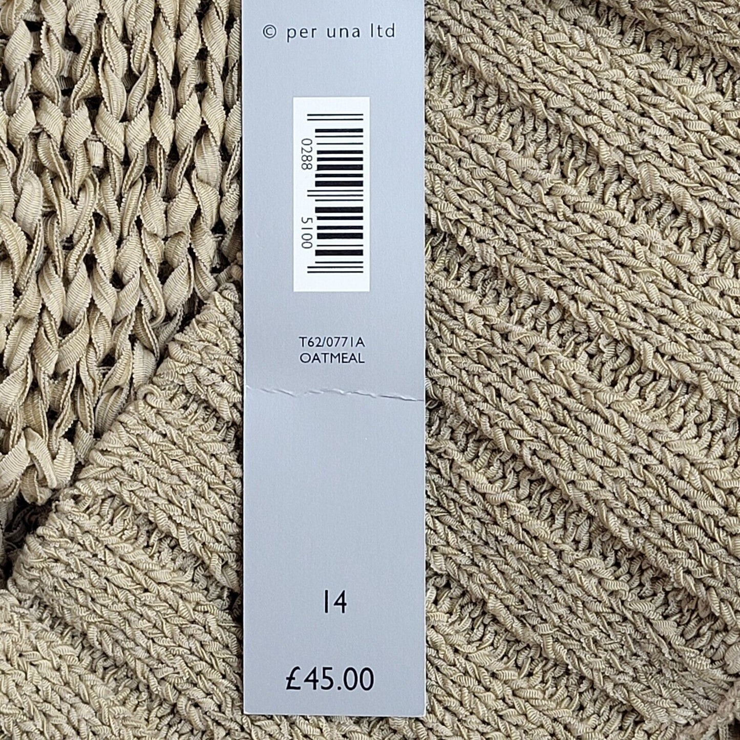 Per Una Vintage Y2K Brown Jumper BNWT UK Women's Size 14