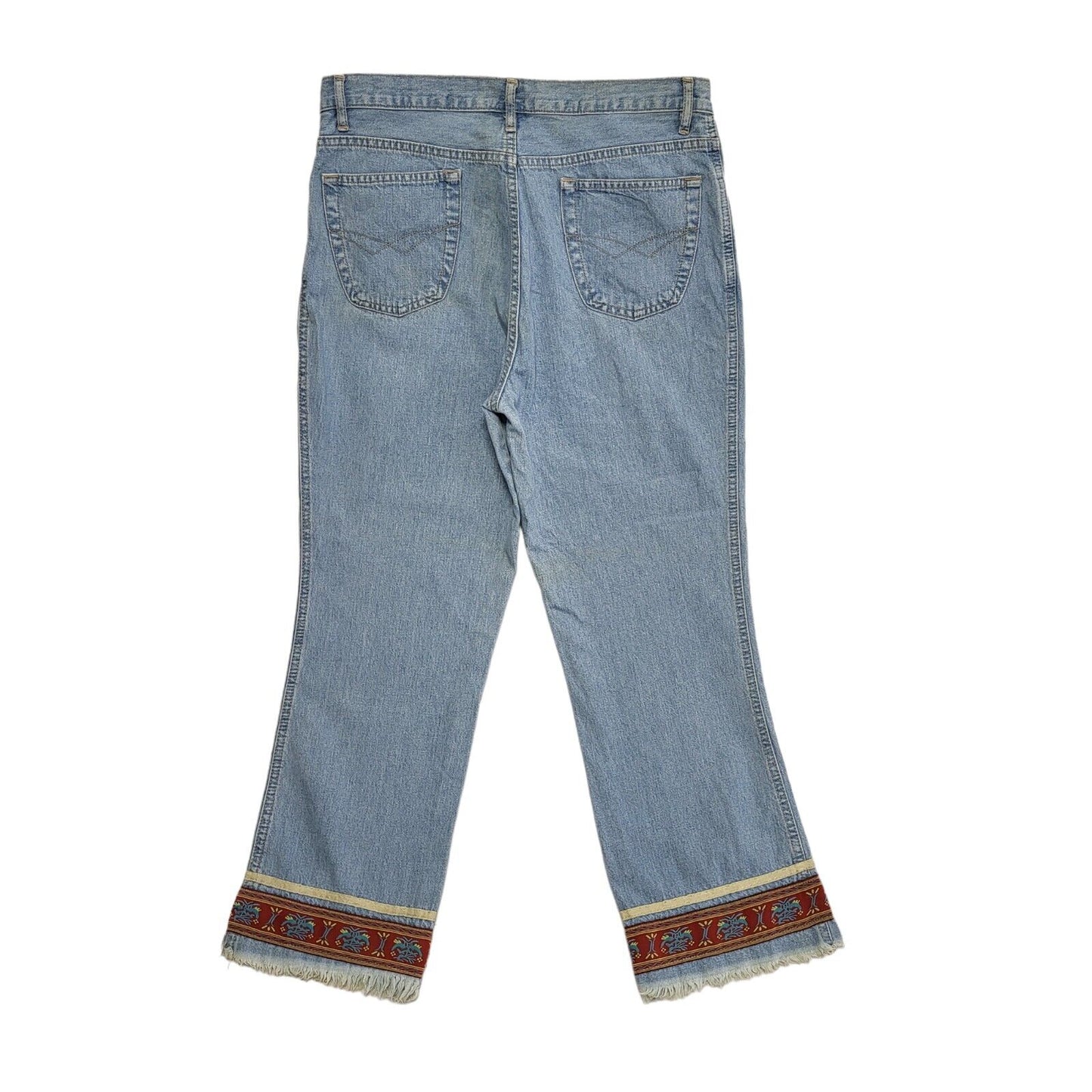 Pure Light Blue 90s Vintage Straight Leg Denim Jeans Uk Women's 14 W32 L25