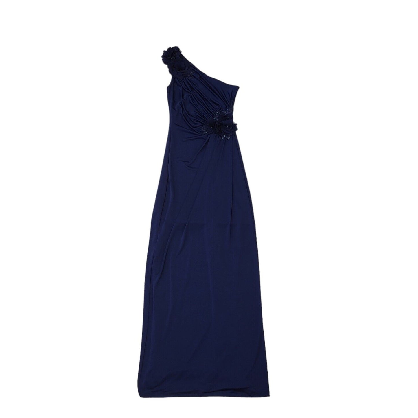 Jane Norman Y2K Navy Sleeveless Evening Dress Women's 8