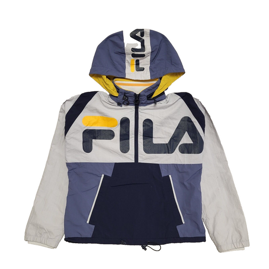 Fila Vintage Y2K Pullover Windbreaker Jacket Women's UK Size S / 10