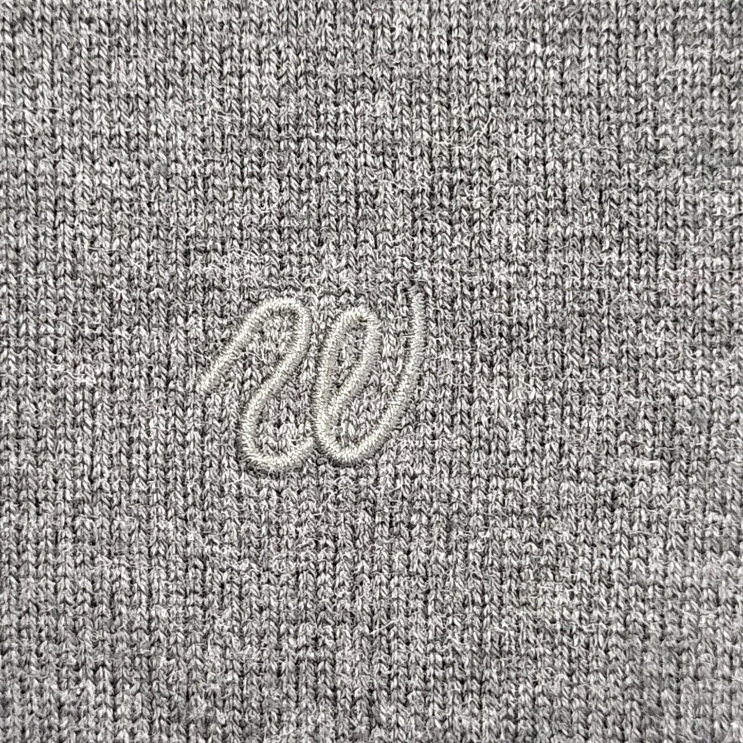 Wrangler Vintage 90's Grey Wool Blend V-Neck Jumper Men's Size Large