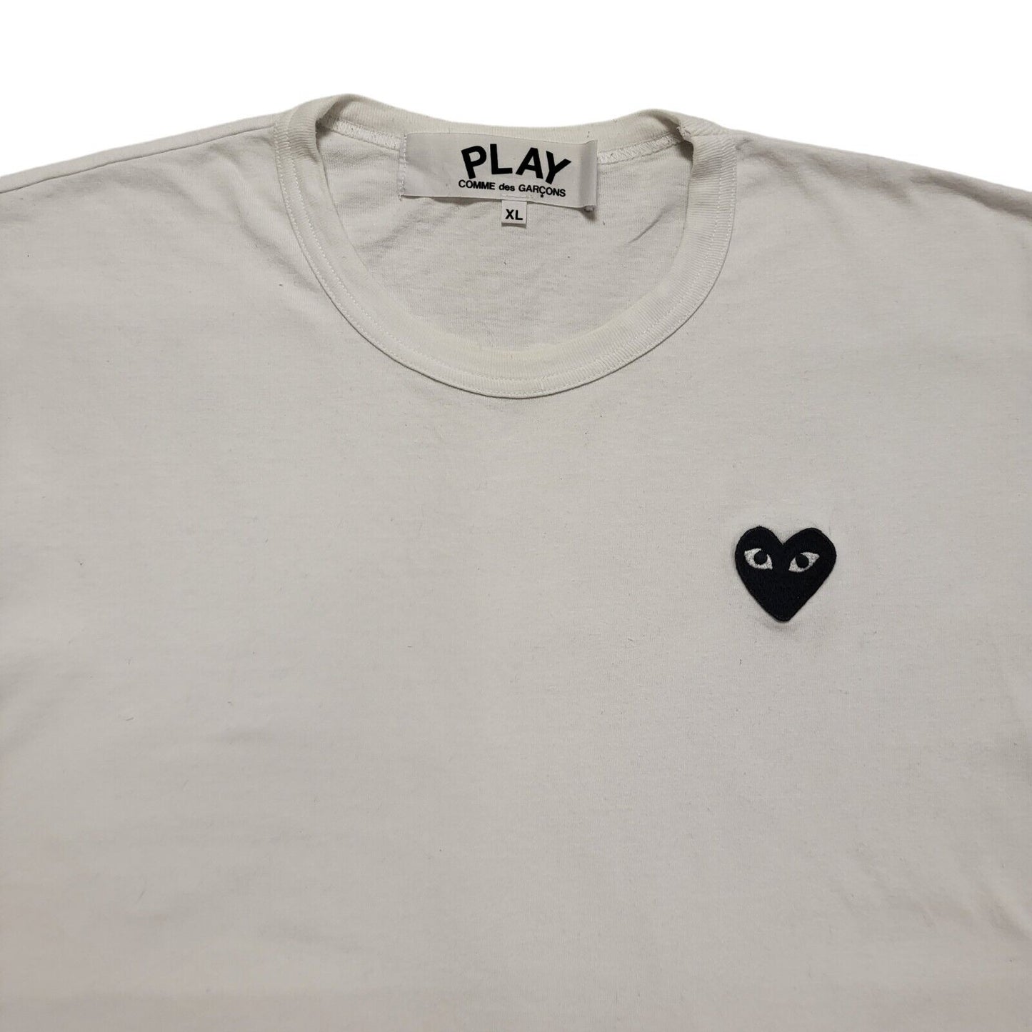 Play Vintage 80's White Single Stitch Short Sleeve T-Shirt Men's XL