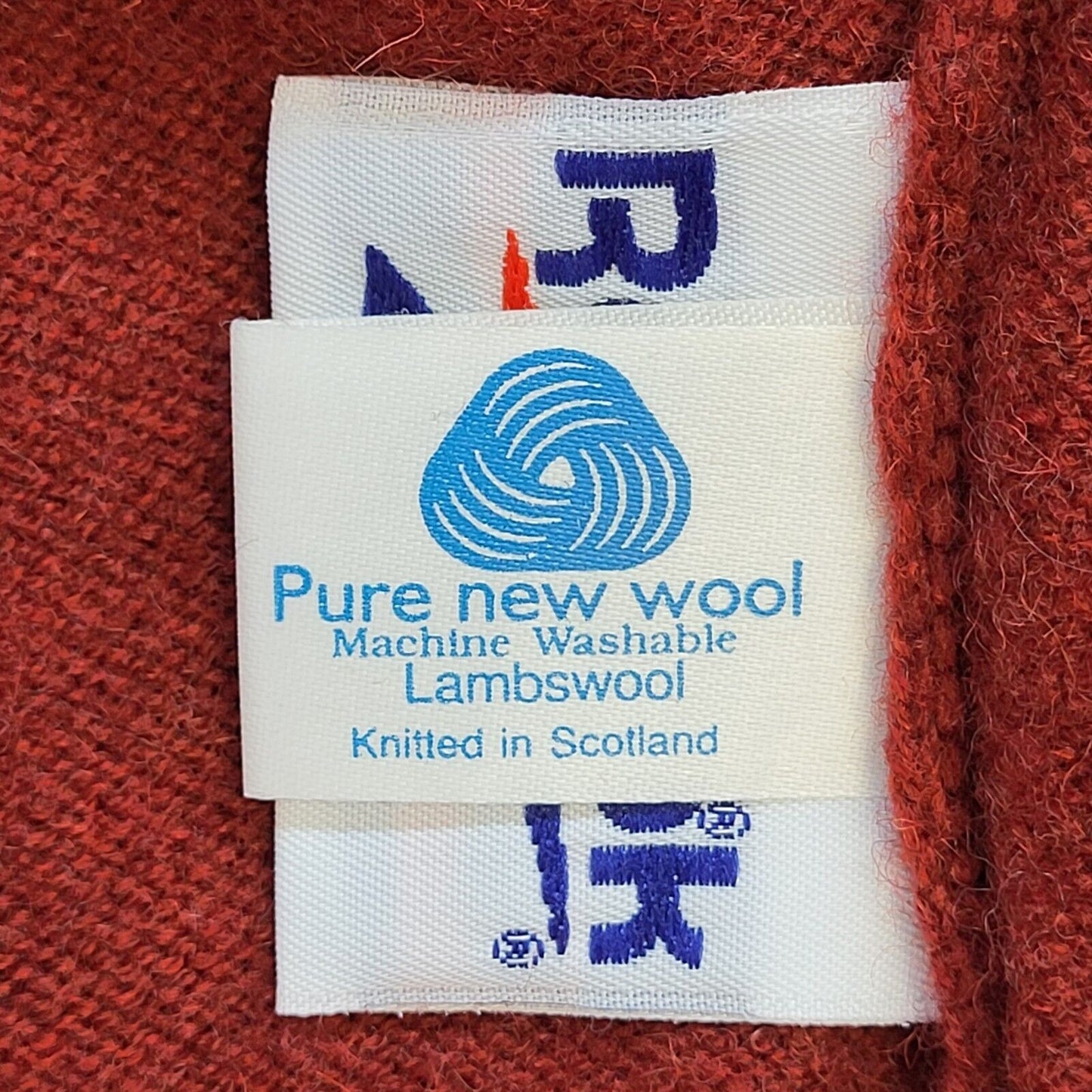 90s Vintage Reebok Golf Red Wool Jumper Men's Size Medium