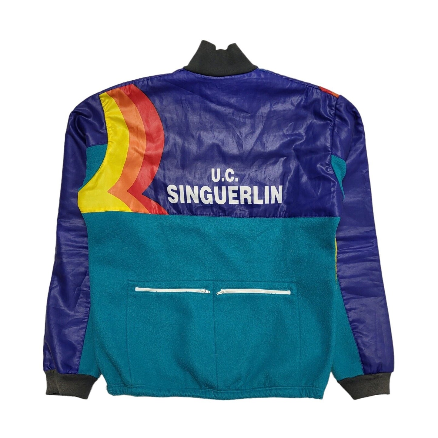 90s Vintage Bar La Roca Italian Cycling Jacket Uk Men's Size XL