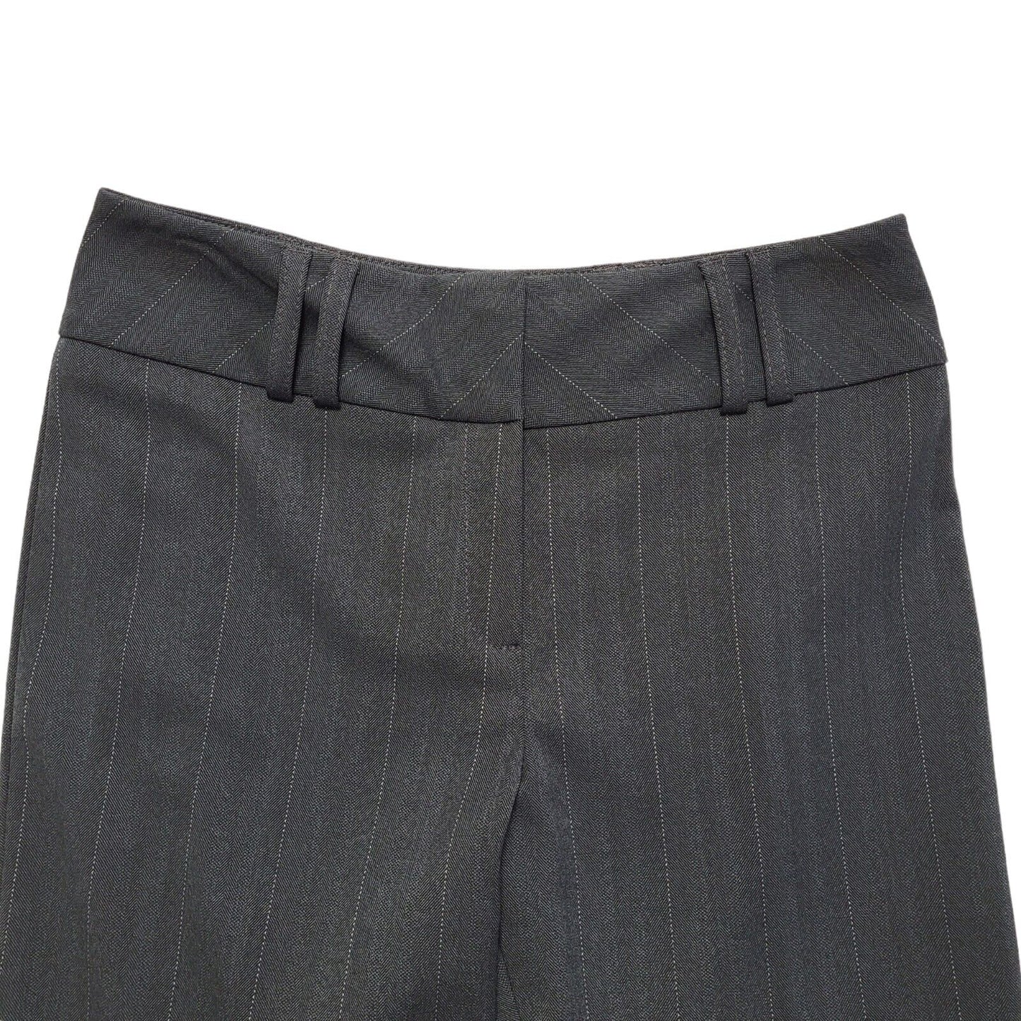 Next Y2K Vintage Grey Pinstriped Trousers Suit Women's Size 12 W30 L31