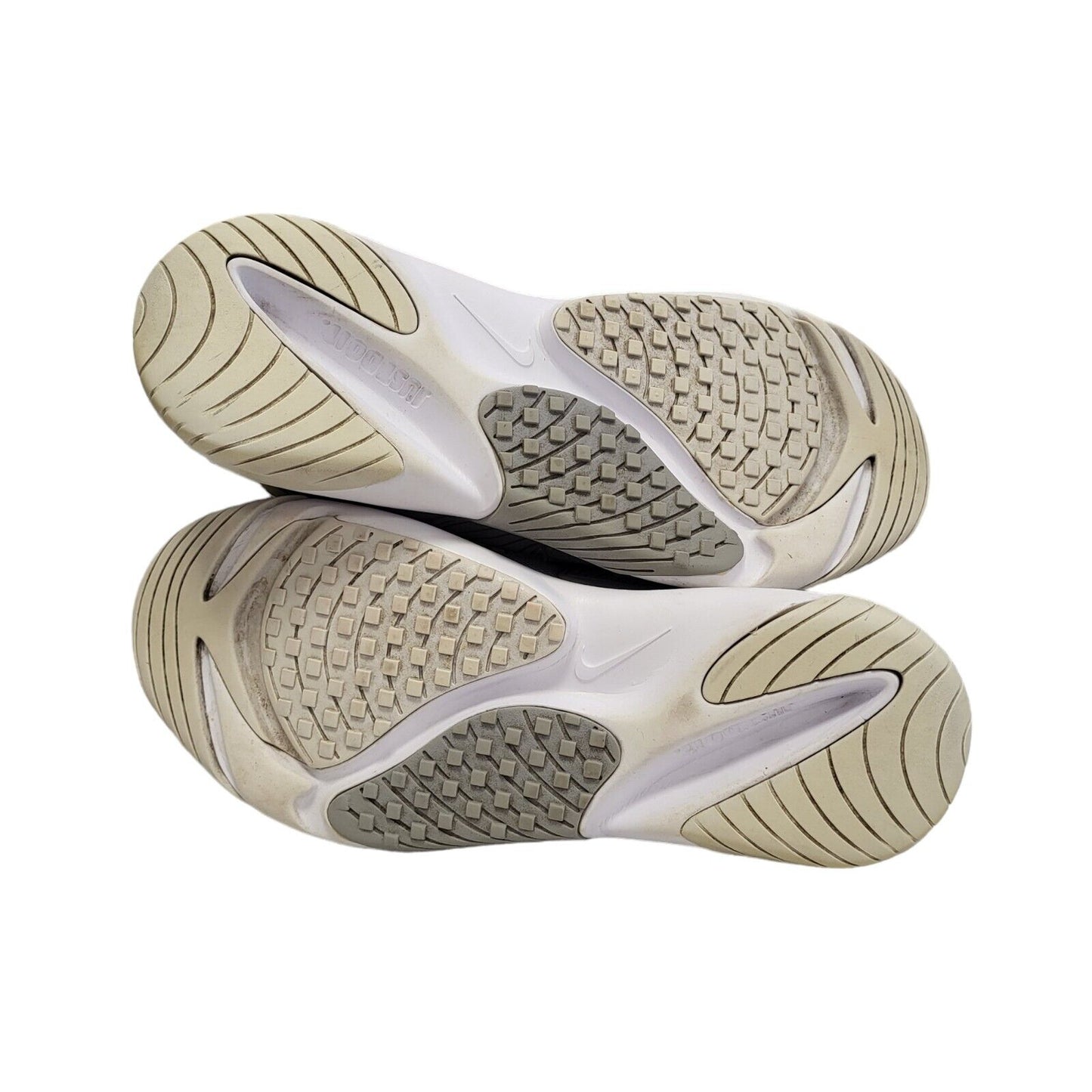 Nike Zoom Zm Air Grey Canvas Leather Trainers Uk Size 8
