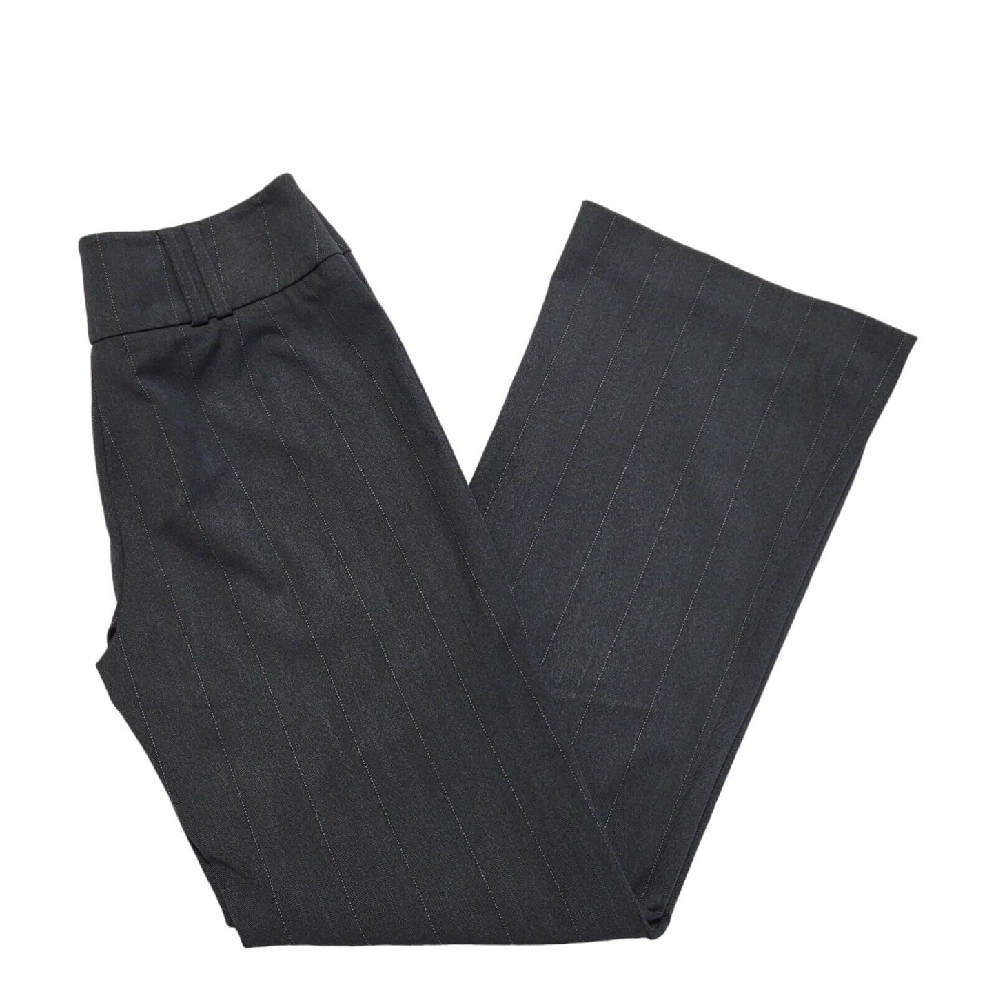 Next Y2K Vintage Grey Pinstriped Trousers Suit Women's Size 12 W30 L31