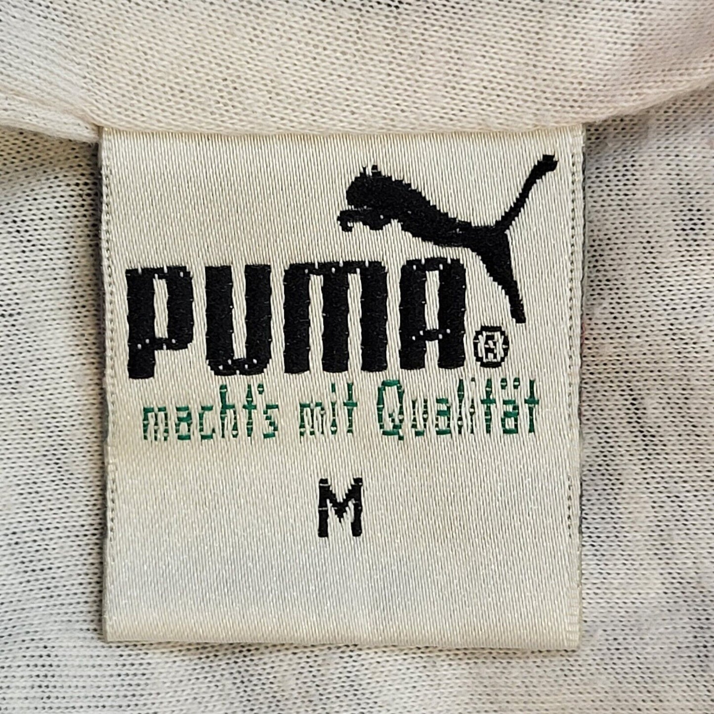 80s Vintage Puma Blue Tapered Shell Tracksuit Bottoms Men's Size M W32 L31