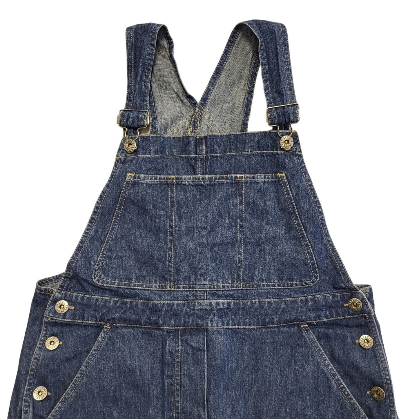 The Trader Dark Blue Strapped Denim Dress Uk Women's 12 W30