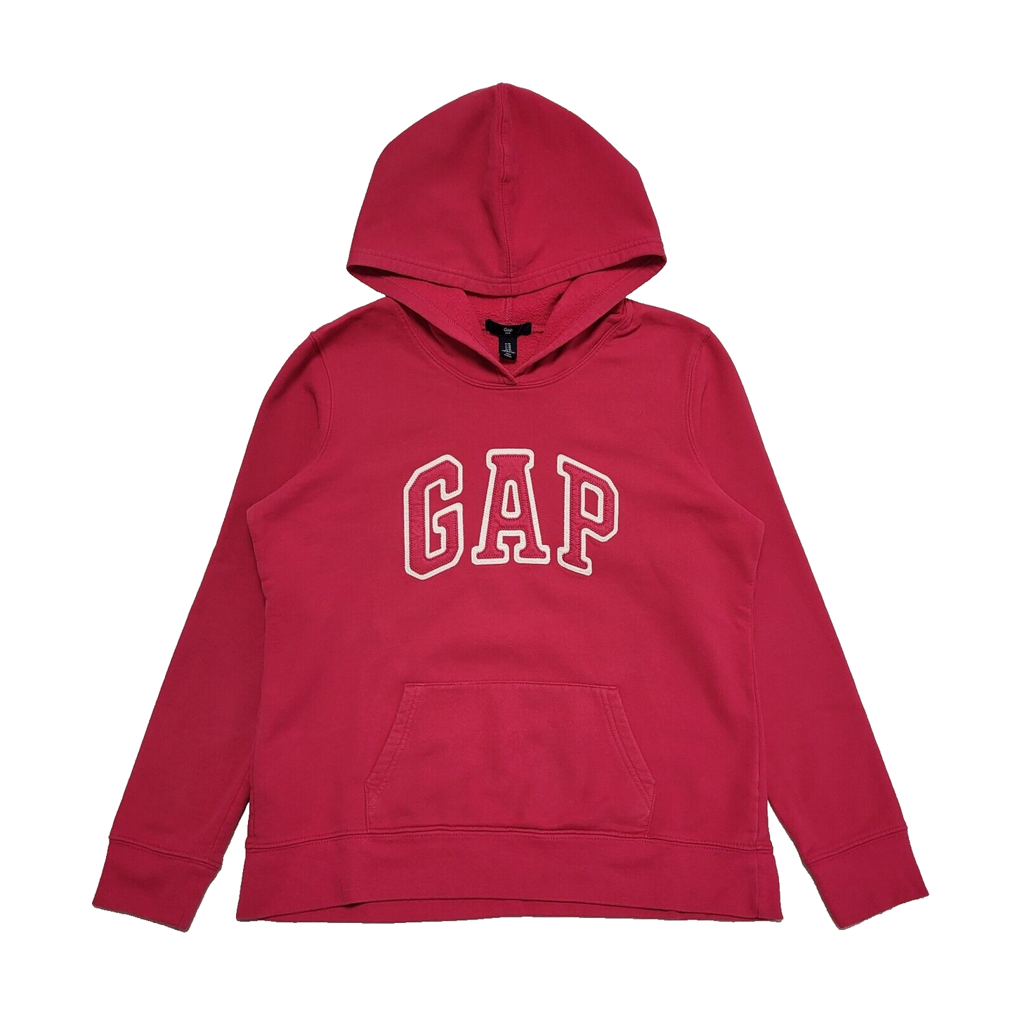 Gap Vintage Y2K Pink Pullover Hoodie Womens UK Size M