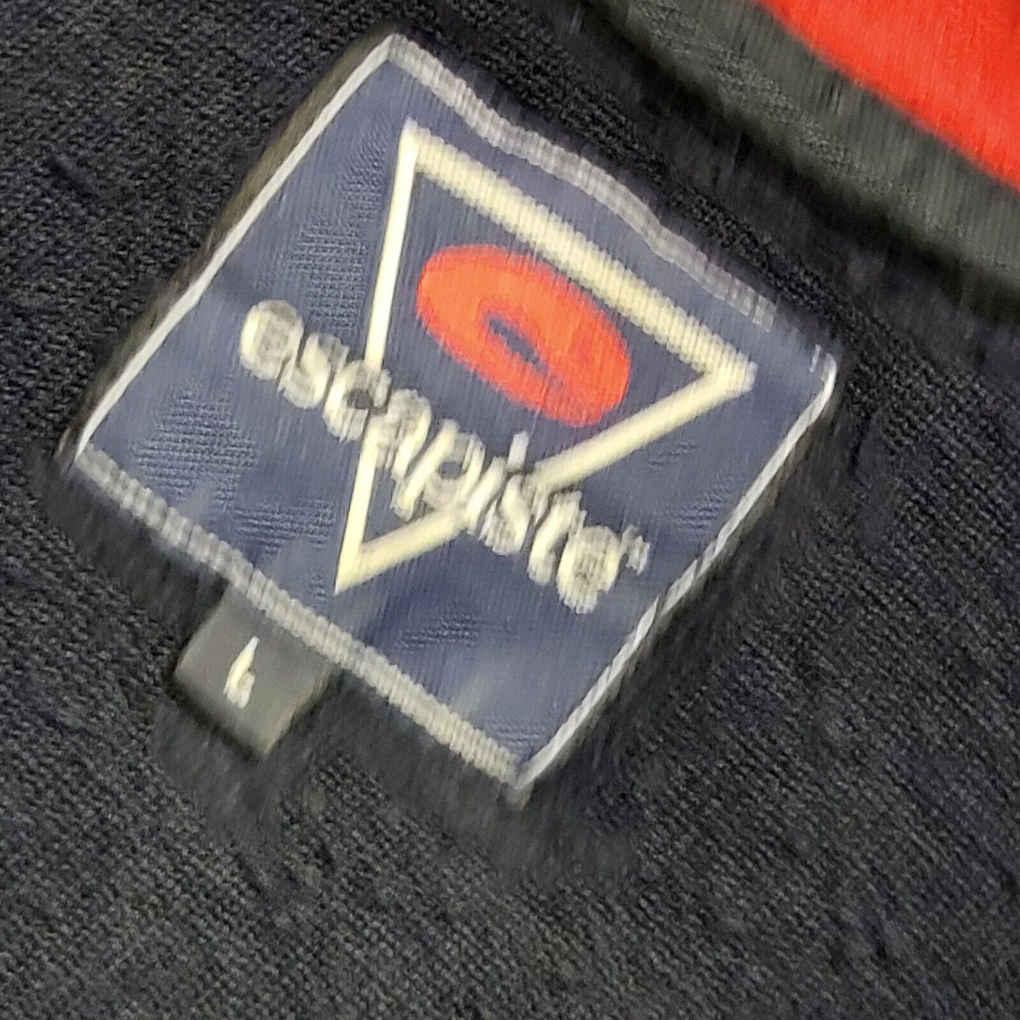Escapiste Vintage 90's Blue & Red 1/4 Zip Fleece Sweatshirt Mens UK L