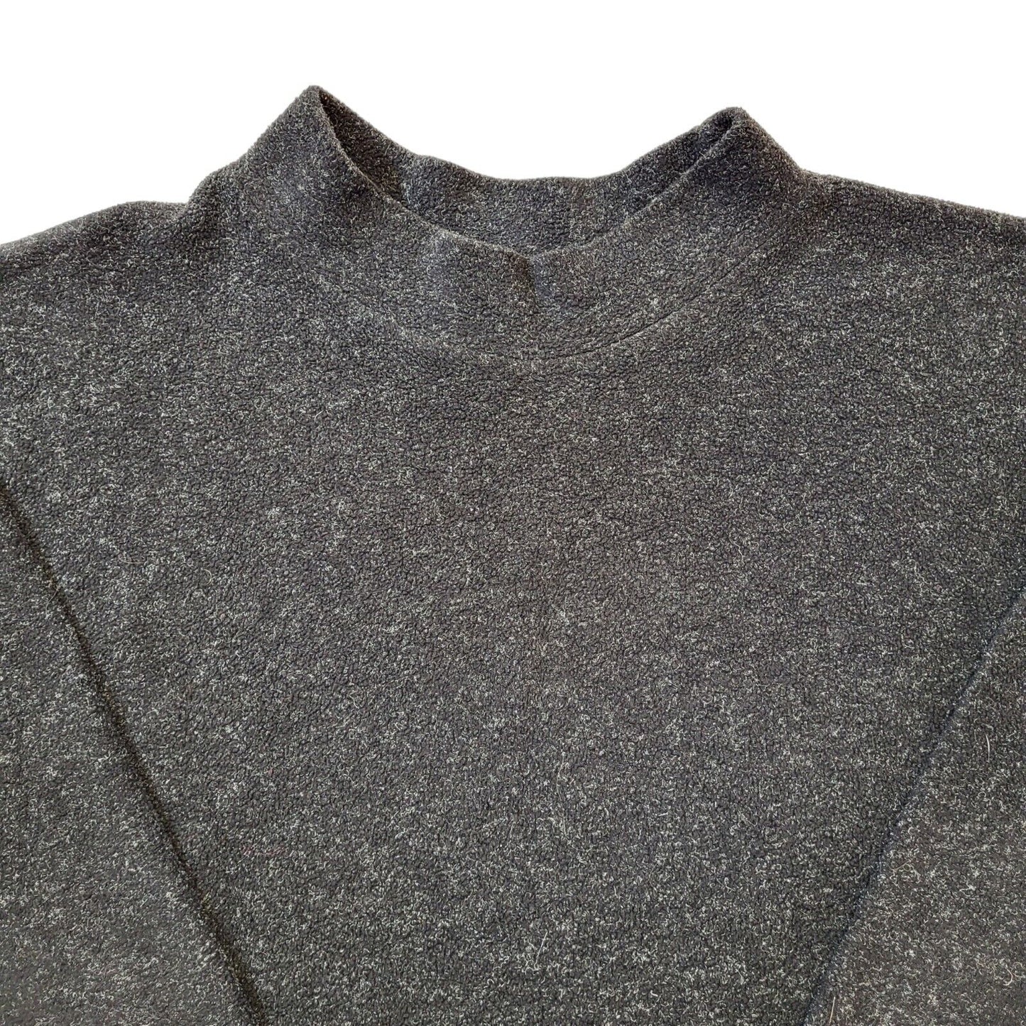 Urchin Trading Co 90s Vintage High Neck Grey Polyester Fleece Men's Size M