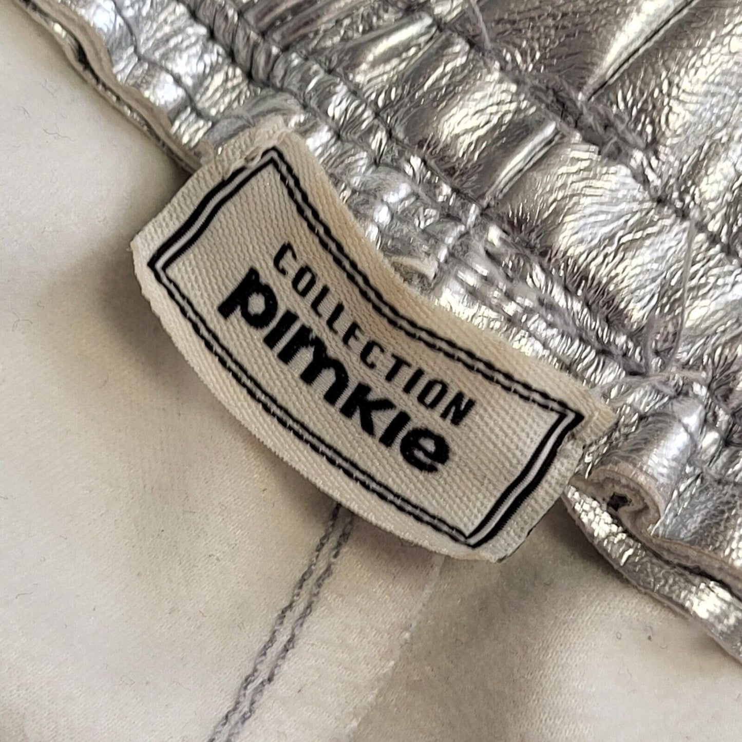 Pimkie Vintage Y2K Silver Tapered Jogging Bottoms Womens UK M W28 L27