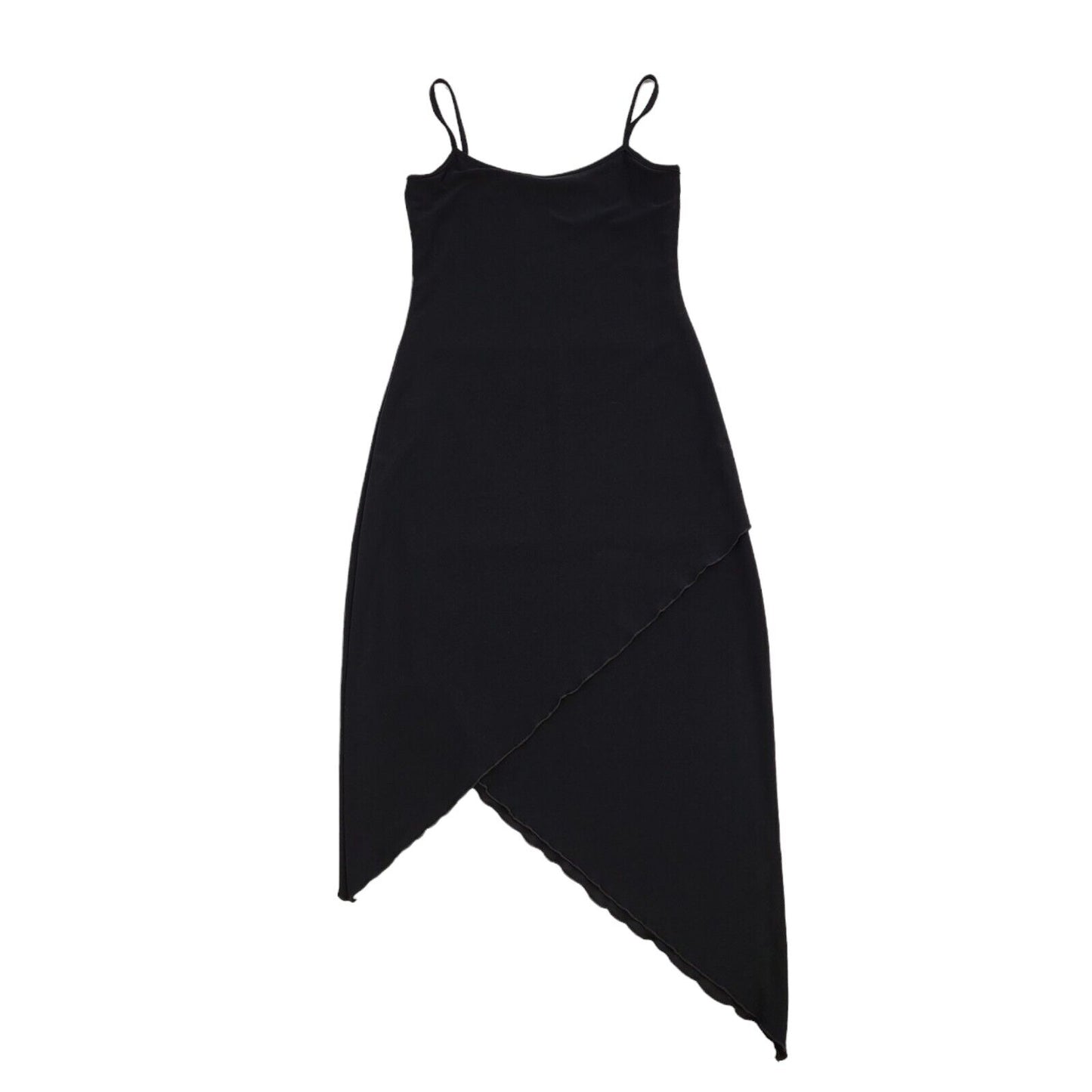 90s Vintage New Look Black Sleeveless Dress Women's Size 8