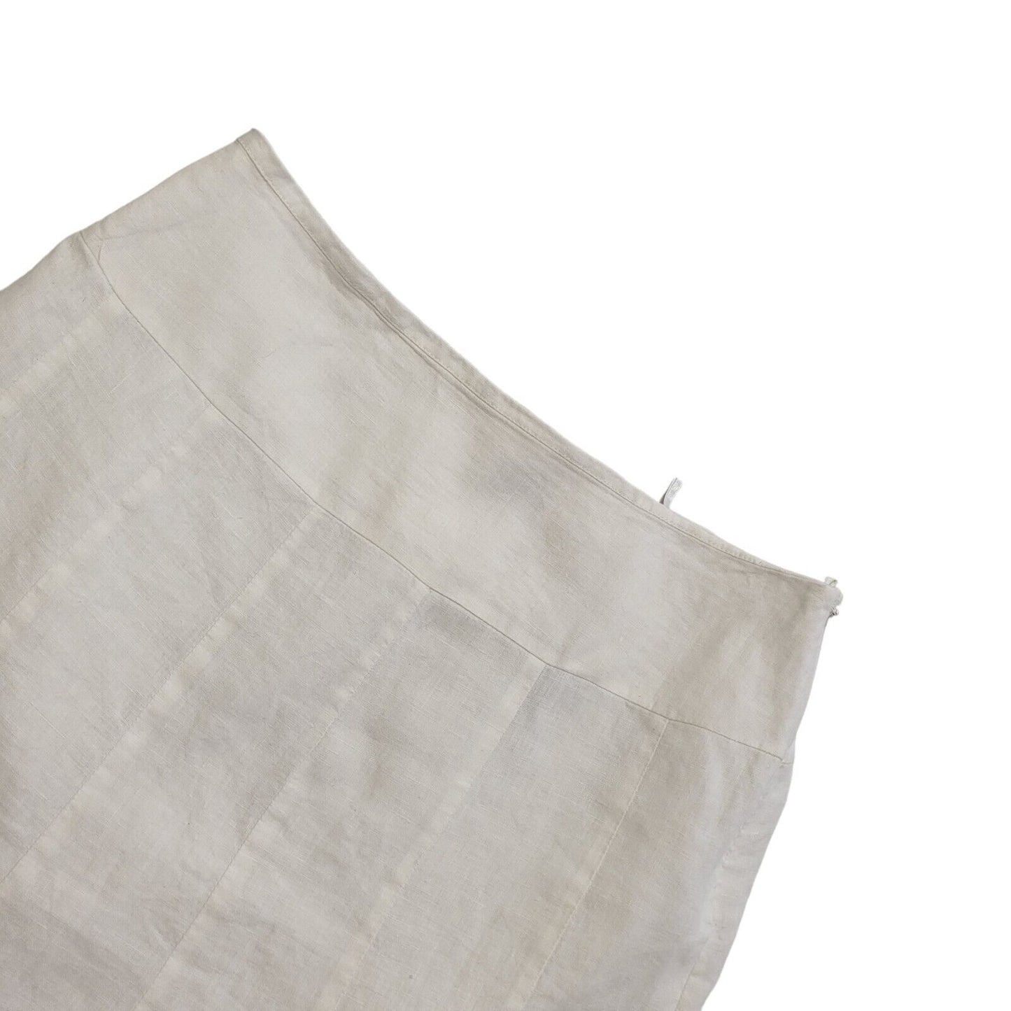 Your Sixth Sense Vintage 90's White Midi Skirt Womens UK Size 12 W32