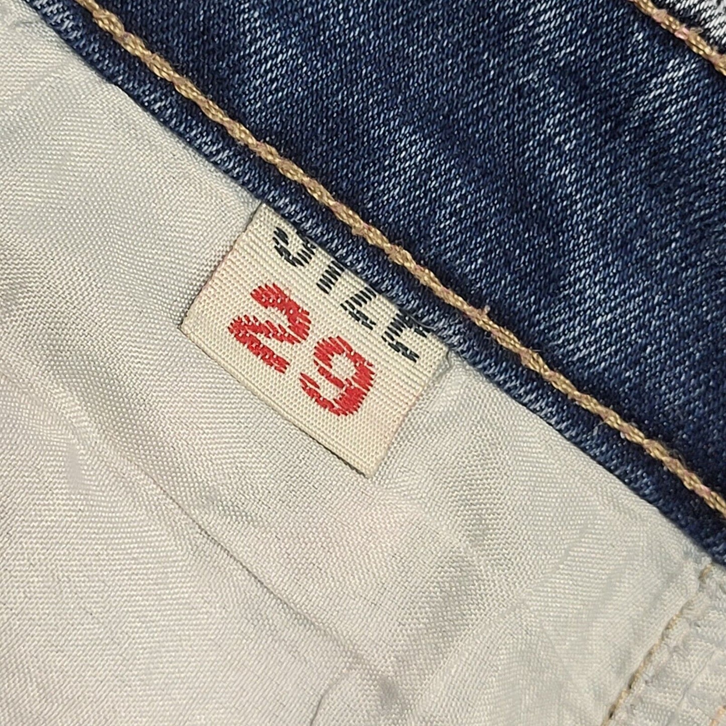 90s Vintage Skinny Bootcut Blue Denim Jeans Women's Size m 10 W29 L29