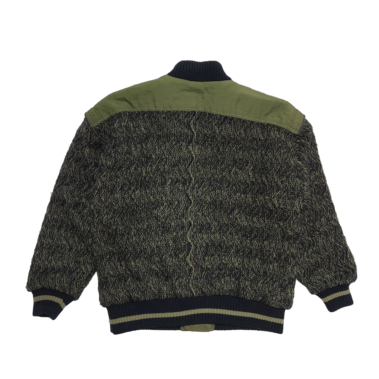 Emos Vintage 80s Green Full Zip Jacket Uk Men's Size XL