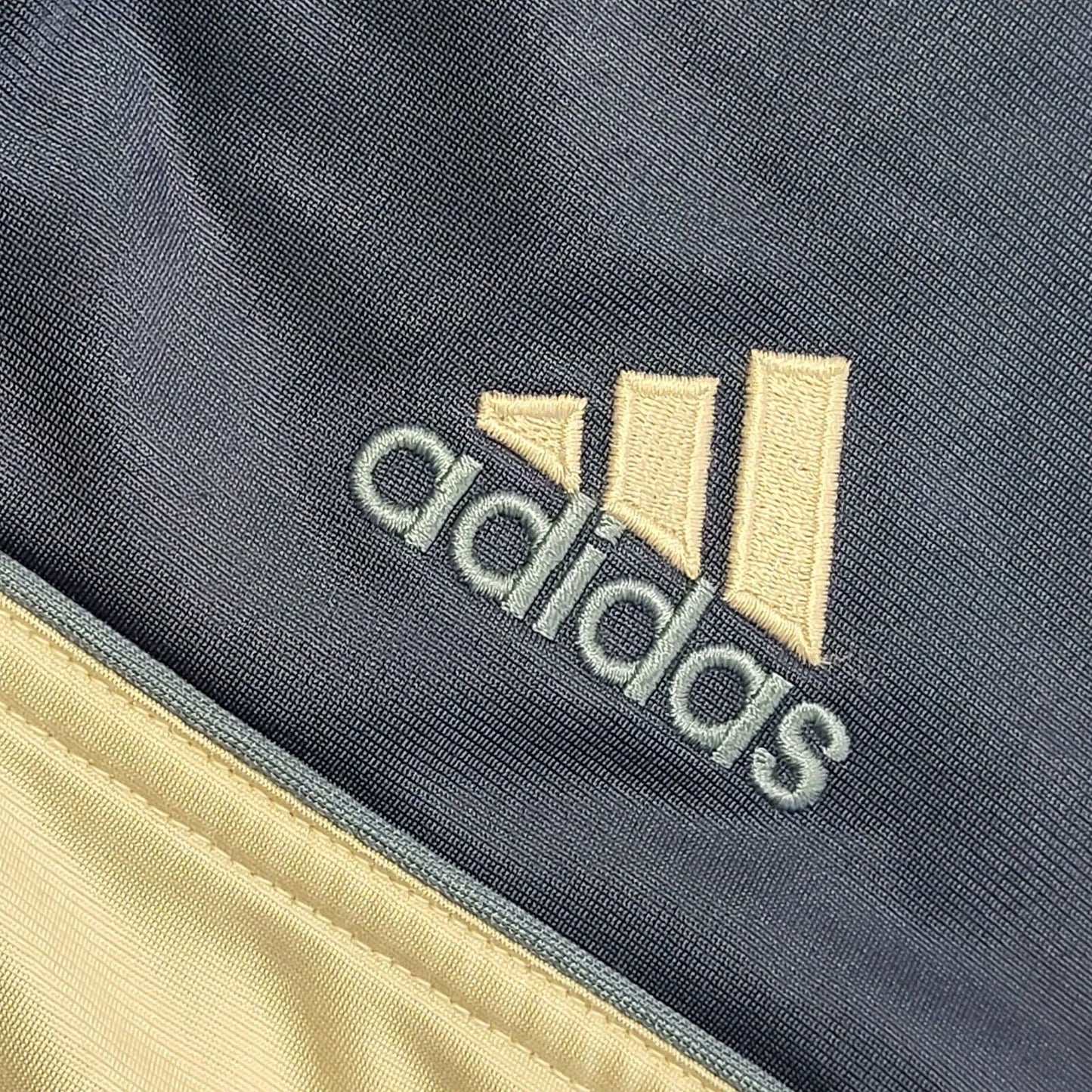 Adidas 90s Vintage Blue & White Track Jacket Uk Men's Size S