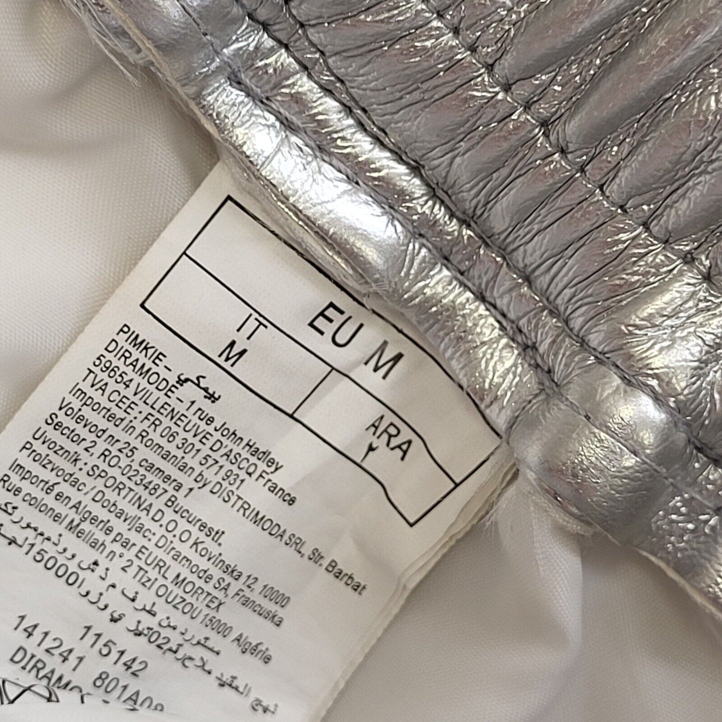 Pimkie Vintage Y2K Silver Tapered Jogging Bottoms Womens UK M W28 L27