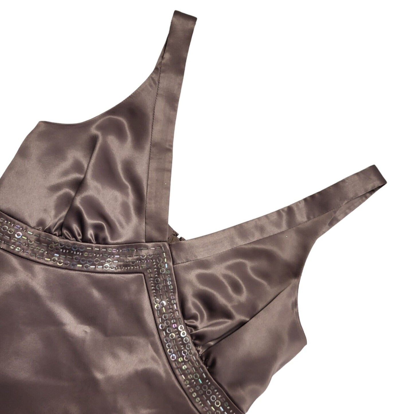 Next Y2K Mauve Party Top Womens UK Size 10