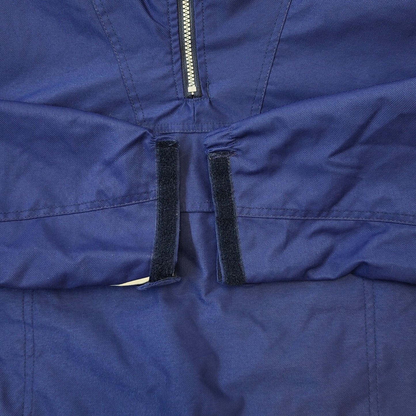 White Stuff 90s Vintage Bud Ice Navy & White 1/4 Zip Jacket Men's Size Large